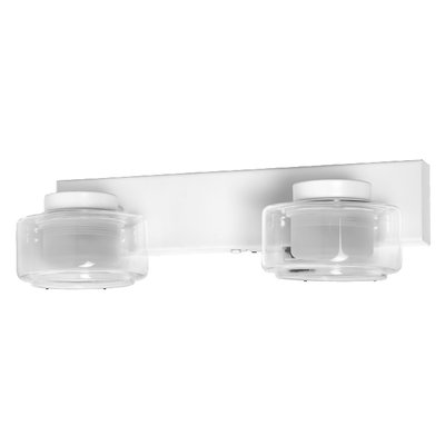 Orbis Flame 2X5.5W Click CCT IP44 White