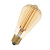 Vintage 1906 Edison 60 Filament DIM 8.8W 822 Gold E27