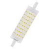 LED Line 118 125 300° DIM 15W 827 Clear R7s