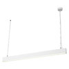 Office Line Cuboid Suspended 42W 840 DIM White