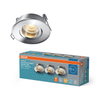 Spot Set Recess GU10 IP65 Press 4.5W 827 Chrome