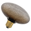 DECOR LED FLAT LAMP 3.5W 827 E27 Non-Dim  IN CRACKED GLASS FLATTENED BROWN