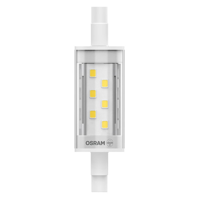 LED Slim Line 78 60 300° 7W 827 Clear R7s