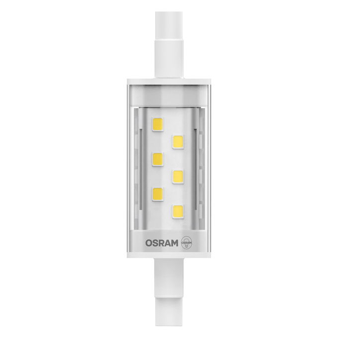 LED Slim Line 78 60 300° 7W 827 Clear R7s