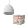 Decor Plaster Routes Bell Pendant 1XE27 White