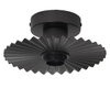 Decor Plissee Ceiling E27 Dark Grey