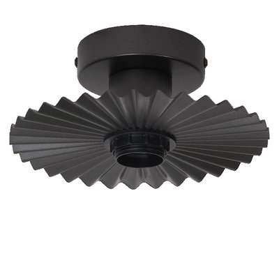 Decor Plissee Ceiling E27 Dark Grey