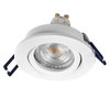 Spot Set Recess GU10 Dim Adjustable Click 3.7W 827 White