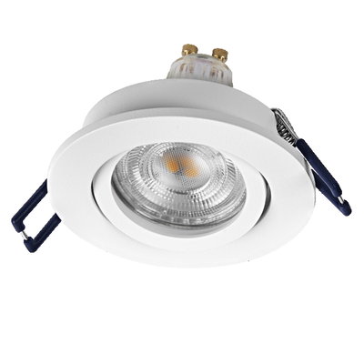 Spot Set Recess GU10 Dim Adjustable Click 3.7W 827 White
