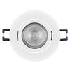 Spot Set Recess GU10 Dim Adjustable Click 3.7W 827 White