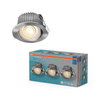 LED Spot Set CCT Recess IP44 Adjustable 4.9W CCT 36° Satin Nickel
