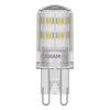 LED PIN 30 300° DIM 3W 827 Clear G9