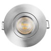 SMART+ MATTER LED Spot Recess GU10 IP65 Adjustable 4.7W RGBW Satin Nickel