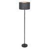 Decor Felt Weaving Cans Standing Floor E27 Dark Grey UK