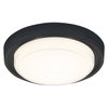 LED Bulkhead Style Round 24W CCT Black