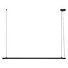 Office Line Slab 1.2m 40W 840 DIM Black