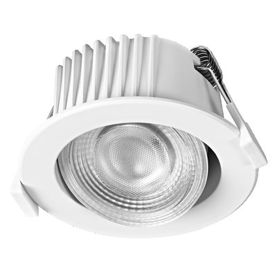 LED Spot Set DIM Recess IP44 Adjustable 4.9W 827 36° White