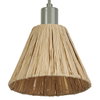 Decor Raffia Pendant 1XE27 Green