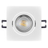Spot Set Recess GU10 Adjustable Square Click 4.5W 827 White