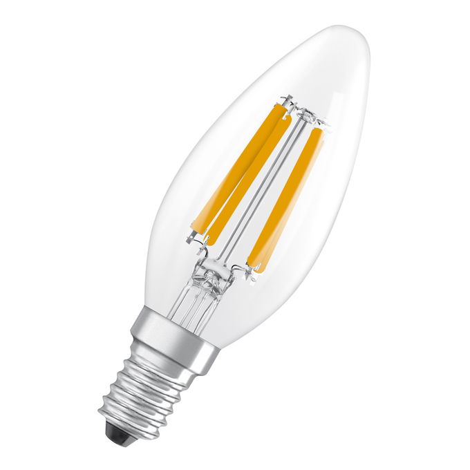 LED Star Classic B 60 Filament 5.9W 840 Clear E14