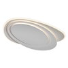 Orbis Layers 490x360mm 50W Tunable White DIM Remote White