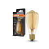 Vintage 1906 Edison 60 Filament DIM 8.8W 822 Gold E27