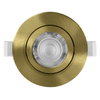 Spot Set Recess Simple DIM 4.9W 827 40° Green Brass