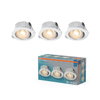 LED Spot Set CCT Recess IP44 Adjustable 4.9W CCT 36° White