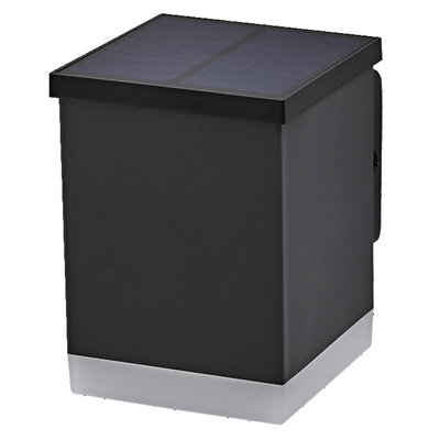Endura Style Solar Wall Quadro Dark Gray