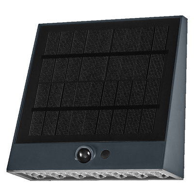ENDURA  Style Solar Sensor Wall Fin IP54 Dark Grey