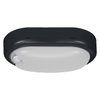 LED Bulkhead Motus Oval 15W CCT Sensor Black