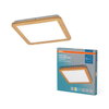 Orbis Disc 30X30CM 22W Click CCT IP44 Wood Decor