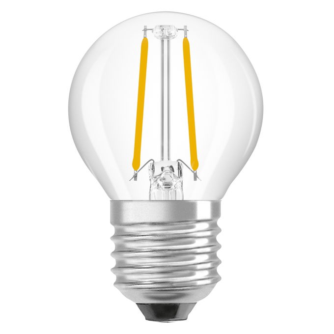 LED Star Classic P 25 Filament 1.8W 840 Clear E27
