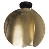 Decor Folded Globe Ceiling E27 Gold