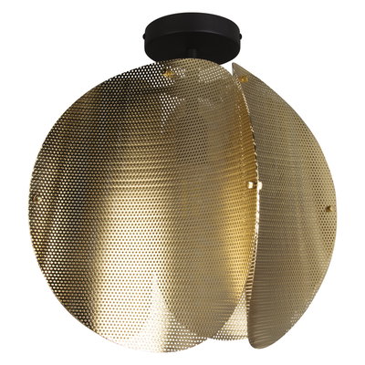 Decor Folded Globe Ceiling E27 Gold