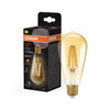 Vintage 1906 Edison 60 Filament DIM 7.2W 824 Gold E27