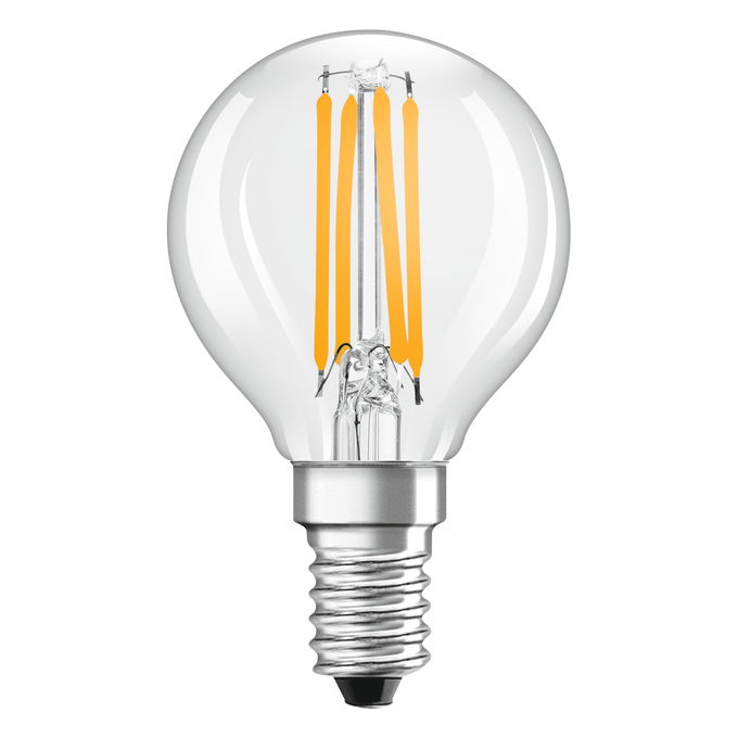 LED Classic P 40 Filament P 4W 827 Clear E14