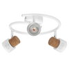Decor Spot Cork GU10 White Spiral 3x3.4W 927 DIM