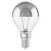 LED SUPERSTAR CLASSIC P 35 COB 3.4W 827 Mirror silver E14