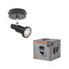 LED Spot GU10 Black 1 X 3.4W 927 DIM