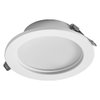 LED Downlight Set IP44 Dim Slim 120mm 8W Metal 830 White