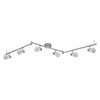 LED Spot Vase 6xG9 Brushed Nickel