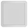 Orbis Disc 30X30CM 22W Click CCT IP44 Chrome