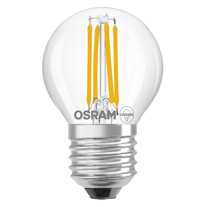 LED Star Classic P 40 Filament 3.4W 827 Clear E27