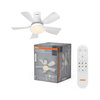 Ceiling fan Leste 445mm 21W CCT