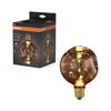 DECOR LED FLAT LAMP 3.5W 827 E27 Non-DIM IN ELECTRO GLASS SMALL ROSE