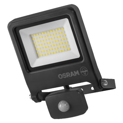 ENDURA Flood Sensor Cool White PCR 50W Dark Grey
