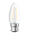 LED Star Classic B 25 Filament 2.5W 827 Clear B22d