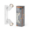 LED Spot Octagon GU10 White 2x3.4W 927 DIM