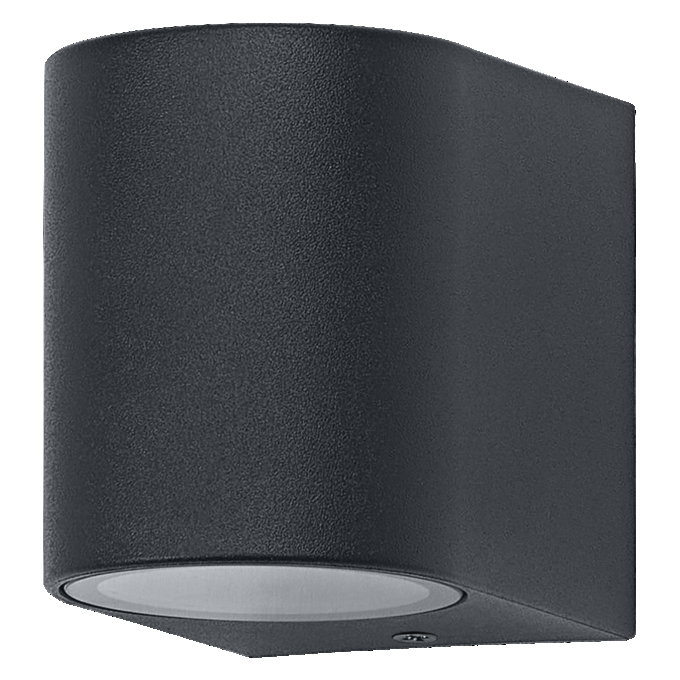 ENDURA Classic Tube Down Wall GU10 IP54 Dark Grey